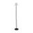 Eglo Lampada da terra Montapalma-L Acciaio Nero 2W 190lm - 830 Luce Calda -  | IP54 - Dimmerabile - USB-C