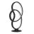 Eglo Lampada Da Tavolo Gianella Acciaio Nero 14.5W 1400lm - 830 Luce Calda - 
