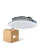 Multipack 6x Confezione Multipack 6x Downlight LED Pan 6W 480lm 830 Luce Calda -  | 93mm - Ritaglio 75mm