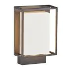 Nordlux Nestor Luce Da Parete Aluminium Nero 8W 550lm - 827 Bianco Molto Caldo