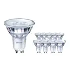 Multipack 10x Philips Corepro LED Faretti GU10 PAR16 4.6W 370lm 36D - 830 Luce Calda | Sostitutiva 50W