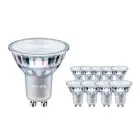 Multipack 10x Philips Corepro LED Faretti GU10 PAR16 4.6W 390lm 36D - 840 Bianco Freddo | Sostitutiva 50W