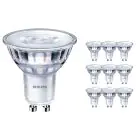 Multipack 10x Philips Corepro LED Faretti GU10 PAR16 3W 230lm 36D - 830 Luce Calda | Dimmerabile - Sostitutiva 35W