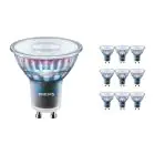 Multipack 10x Philips MASTER LED Spot ExpertColor GU10 PAR16 3.9W 265lm 36D - 927 Bianco Molto Caldo | Miglior resa cromatica - Dimmerabile - Sostitutiva 35W