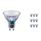 Multipack 10x Philips MASTER LED Faretti ExpertColor GU10 PAR16 3.9W 265lm 25D - 927 Bianco Molto Caldo | Miglior resa cromatica - Dimmerabile - Sostitutiva 35W