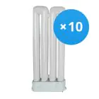 Multipack 10x Osram Dulux F 36W 830 | Luce Calda - 4-Pin