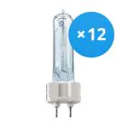 Multipack 12x Philips MASTERColour G12 CDM-T Elite 50W - 930 Luce Calda | Miglior resa cromatica
