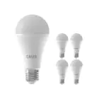 Multipack 5x Calex Smart Tuya Wifi E27 Pera 14W 1400lm - 822-840 Regolabile Bianca | Dimmerabile - Sostitutiva 100W