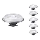 Multipack 6x Philips MASTER LED Faretti G53 AR111 10.8W 600lm 40D - 927 Bianco Molto Caldo | Miglior resa cromatica - Dimmerabile - Sostitutiva 50W