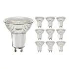 Multipack 10x Noxion Faretti LED GU10 PAR16 4W 345lm 36D - 827 Bianco Molto Caldo | Dimmerabile - Sostitutiva 50W