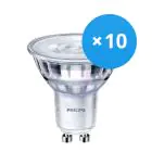 Multipack 10x Philips Corepro LED Faretti GU10 PAR16 4W 345lm 36D - 830 Luce Calda | Dimmerabile - Sostitua 50W