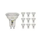Multipack 10x Noxion Faretti LED GU10 PAR16 5.5W 560lm 36D - 830 Luce Calda | Sostitutiva 75W