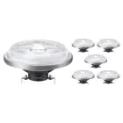 Multipack 6x Philips MASTER LED Faretti G53 AR111 10.8W 620lm 40D - 930 Luce Calda | Miglior resa cromatica - Dimmerabile - Sostitutiva 50W