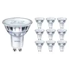 Multipack 10x Philips Corepro LED Faretti GU10 PAR16 4.9W 460lm 36D - 830 Luce Calda | Sostitutiva 65W