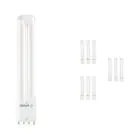 Multipack 10x Ledvance Dulux-L LED 8W - 830 Luce Calda -  | 4-Pin - Sostitutiva 18W