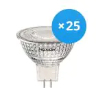 Multipack 25x Noxion Faretti LED GU5.3 MR16 4.4W 345lm 12V 36D - 827 Bianco Molto Caldo | Dimmerabile - Sostitutiva 35W