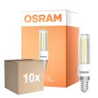 Multipack 10x Osram Special T Slim LED E14 Chiara 6.5W 806lm - 827 Bianco Molto Caldo | Dimmerabile - Sostitutiva 60W