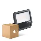 Multipack 4x Ledvance Proiettore LED Aluminium Nero 41W/27W 4000lm/6000lm 100D - 840 Bianco Freddo | IP66 - Simmetrico
