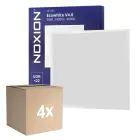 Multipack 4x Noxion Pannello A LED Ecowhite V4.0 28W 3400lm - 840 Bianco Freddo | 60x60cm - Philips driver