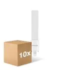 Multipack 10x Noxion Lucent PL-S LED 4.3W - 827 Bianco Molto Caldo | 2-Pin - Sostitutiva 9W