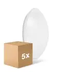 Multipack 5x Ledvance Surface Circolare 350 18W 830 1440lm Bianca IP44 | Luce Calda
