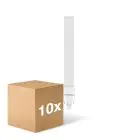 Multipack 10x Noxion Lucent PL-S LED  6W - 827 Bianco Molto Caldo | 2-Pin - Sostitutiva 11W