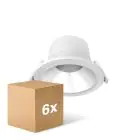 Multipack 6x Noxion Downlight LED Apollo V2.0 6-12W 690-1460lm 60D - 830/840 CCT | 145mm - Ritaglio 120mm