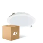 Multipack 4x Philips Downlight LED Lediniare DN065B Meta lBianca 12W 1200lm 110D - 830-840-865 CCT | 175mm - Ritaglio 150mm - IP20