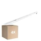 Multipack 4x Noxion Reglette Click V2 LED T8 | Adatto per 1x 150cm Tubo LED