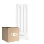 Multipack 10x Ledvance DULUX-F LED 12W - 840 Bianco Freddo | 4-Pin - Sostitutiva 24W
