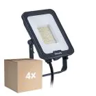 Multipack 4x Philips Proiettore LED Ledinaire BVP167 30W 3600lm 110D - 830-840-865 CCT | IP65 - Simmetrico