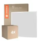 Multipack 4x Ledvance Pannello A LED Eco 36W 3600lm - 830 Luce Calda | 60x60cm - UGR 