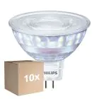 Multipack 10x Philips Master LED Faretti GU5.3 MR16 7.5W 621lm 36D - 922-927 Dim To Warm | Miglior Resa Cromatica - Dimmerabile - Sostitutiva 50W