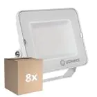 Multipack 8x Ledvance Proiettore LED Compatto Bianca 50W 5000lm 100D - 865 Luce del Giorno | IP65 - Simmetrico 
