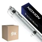 Multipack 9x Noxion Stagna LED Poseidon V3.0 30W 3900/4200lm - 830-865 CCT | 120cm - Cablaggio Entra/Esci (5x2.5mm2) - Sensore Di Movimento E Luce