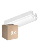 Multipack 6x Ledvance Bulkhead LED Compact Rettangolare Bianca 8W 840lm - 830-840 CCT | IP65