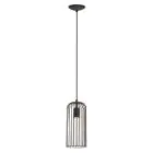 Eglo Luce Pendente Roccamena Nero, Rame | Adatto per E27