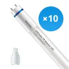 Multipack 10x Philips Tubo LED T8 MASTER (EM/Mains) High Output 12W 1575lm - 865 Luce del Giorno | 90cm - Sostitutiva 30W